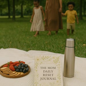 The Mom Daily Reset Journal | Printable Emotional Check-in, Reflection ...