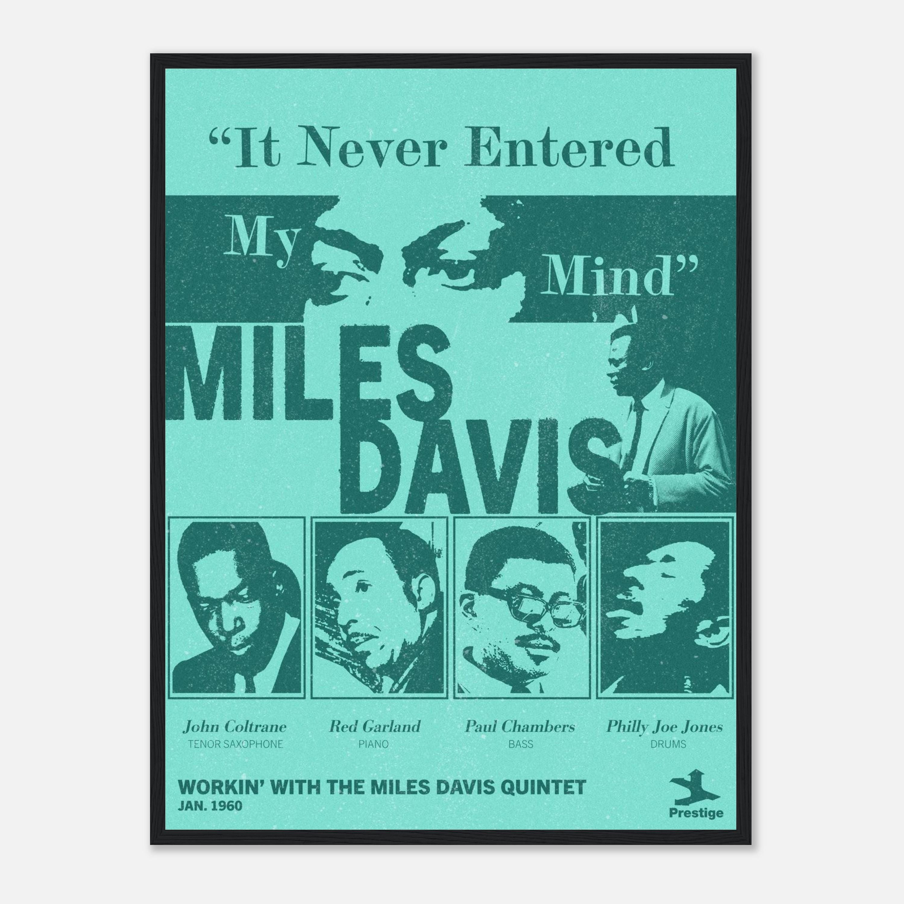 Miles Davis Vintage Poster - Etsy UK