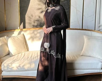 Indian Wedding Guest Dress, Embroidered Farshi Salwar Suit, Luxury Kurta Palazzo Dupatta Set, Traditional Festive Party Wear Salwar Kameez