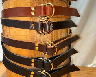 クラネ　DOUBLE RING BELT ブラウン CLANE - クラネ DOUBLE RING BELT ブラウンの通販 by yumi's shop