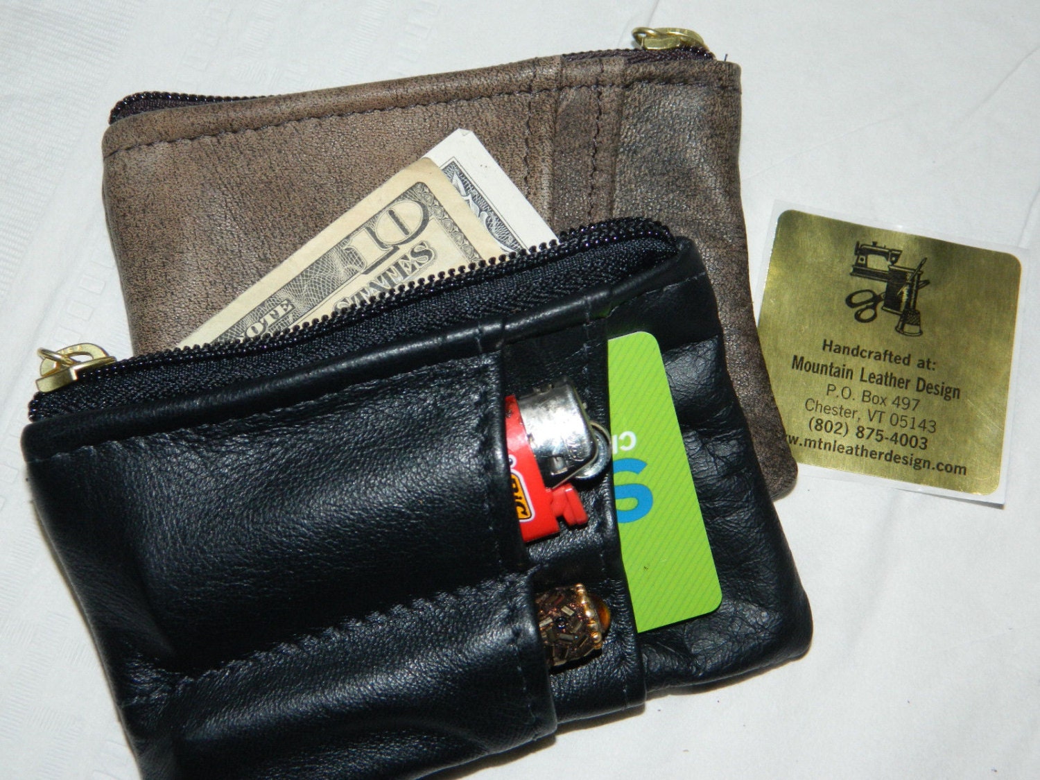 PJ10 Men Slapjack Leather Coin Purse, Self-Defense Coin Wallet. – Viperade