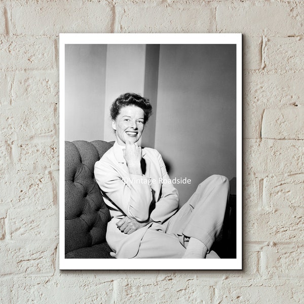 Katharine Hepburn Photo, Archival print from original 1951 negative, Academy Award winner, Portland Oregon, Hollywood Leading Lady