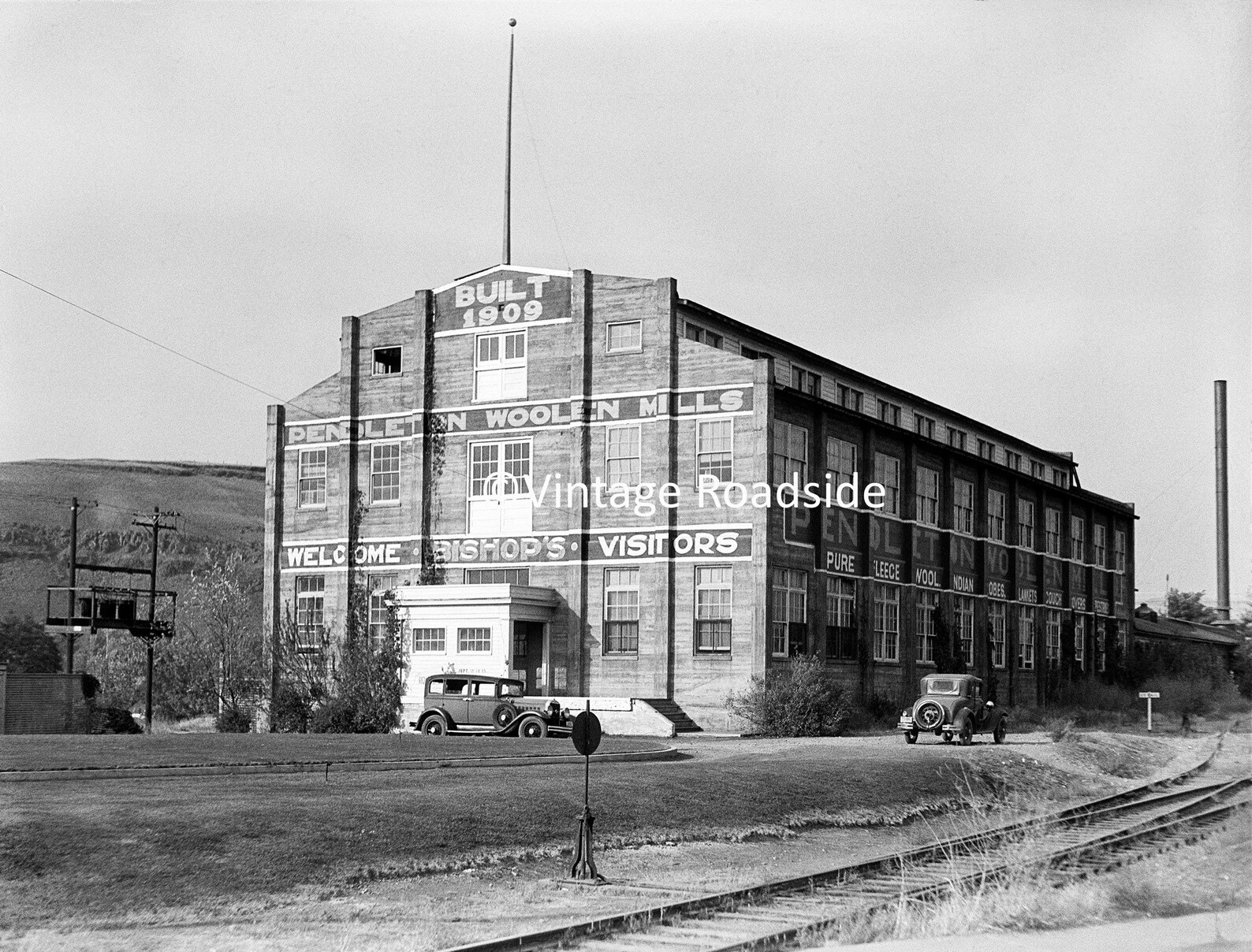 Vintage Pendleton Woolen Mills Photo Print From Original 1934 Etsy