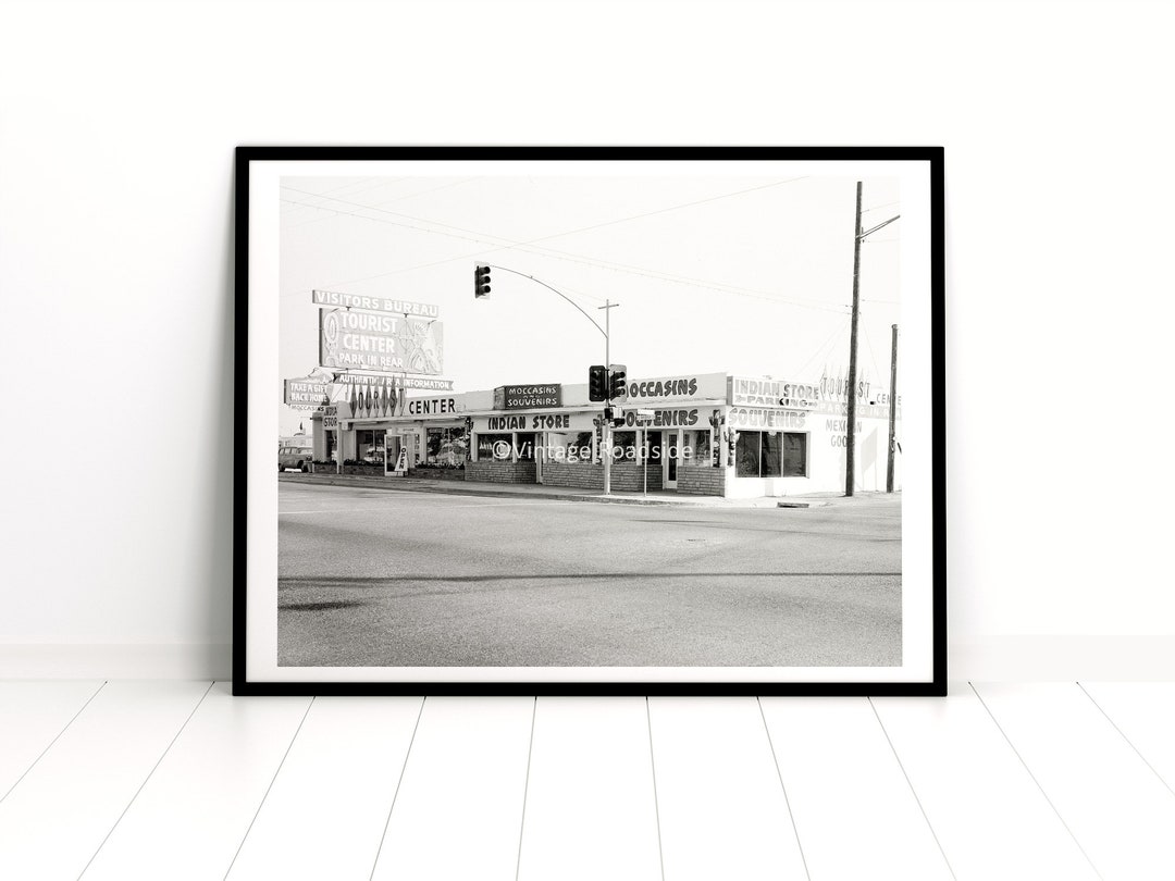 Vintage Phoenix Arizona Photo, the Indian Store, Archival Print From an ...