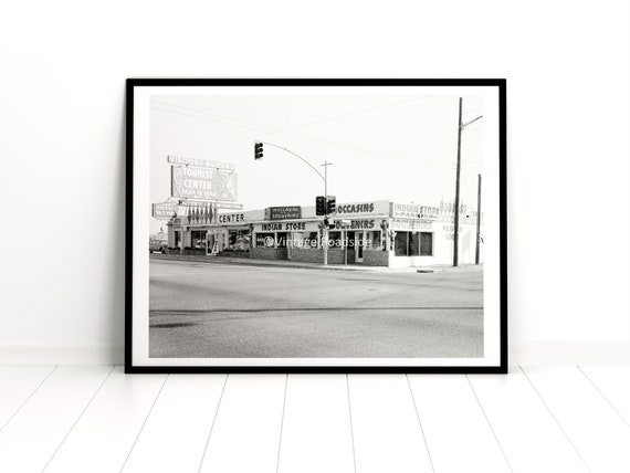 Vintage Phoenix Arizona Photo the Indian Store Archival Print
