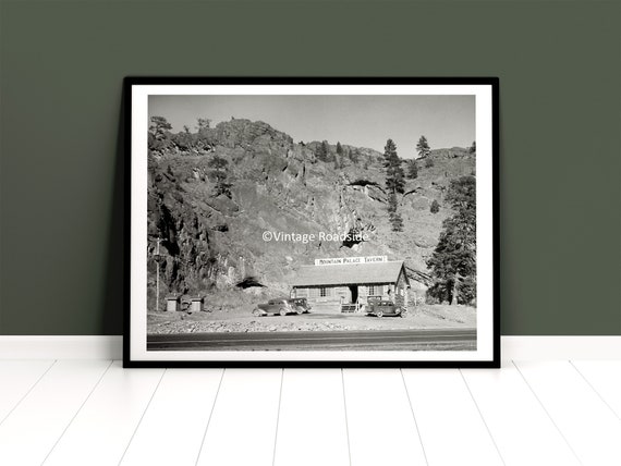 Mountain Palace Tavern Photo, Archival Print From Original 1940s