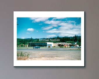 Vintage Tillamook Cheese Factory Color Photo, Archival Print from Original 1950s Kodachrome Slide, Tillamook Oregon, Ice Cream Factory