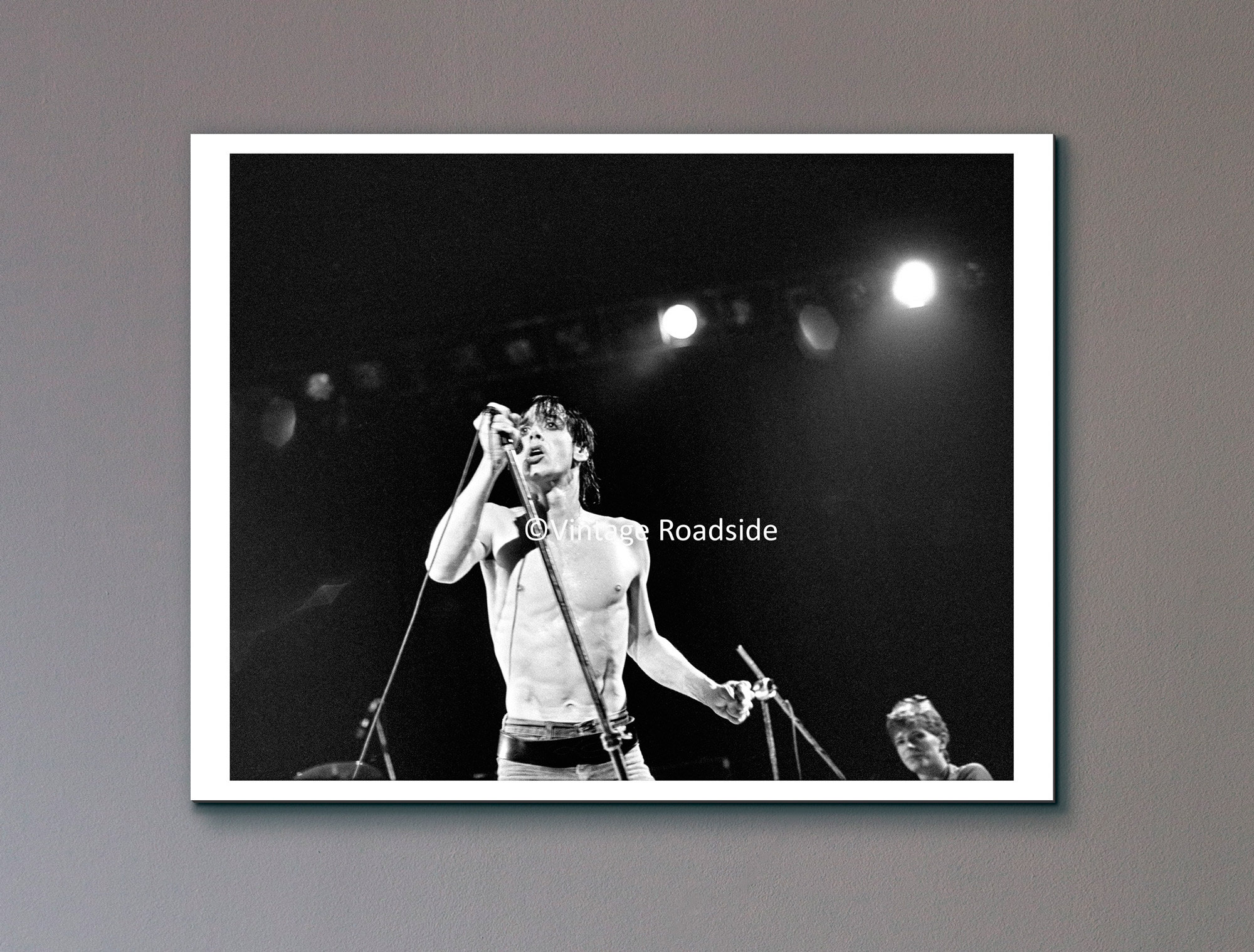 Photo Original De David Bowie Et Iggy Pop Iggy Pop en concert avec David Bowie Tirage dun négatif 35mm - Etsy France