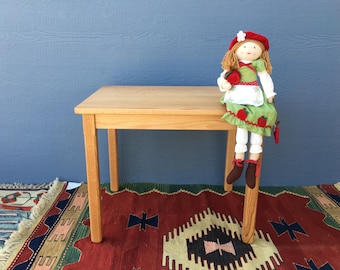 Child Table 24"H - zero VOCs, 100% solvent free - Natural Ingredients, Hand-Rubbed - Waldorf Furniture