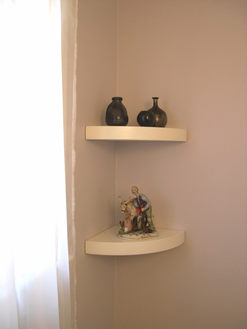 Floating Shelf Corner Floating Shelf 12 White Etsy Australia