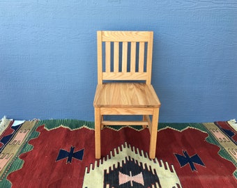 Child Chair 14-in Seat H - Tried & True Finish (zero VOCs, 100% solvent free, Natural Ingredients, Hand-Rubbed) - Waldorf School