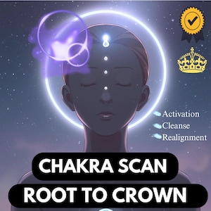 Vollständiger Chakra Scan + Aktivierung von der Wurzel bis zur Krone, Aurareinigung, Chakra Reading, Energieheilung