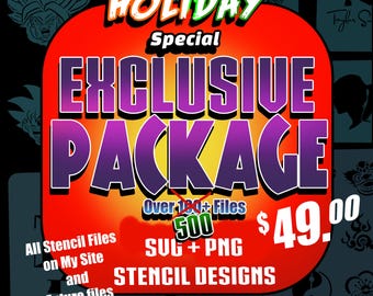 500+ Files for cutting your own Stencils, T-shirts, Face painting, Temporary Tattoos