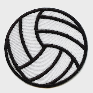 Volleyball Game Hobby Patch Team Spirit Sports Embroidered Iron On AE7