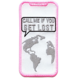 Call Me If You Get Lost Patch American Songwriter Embroidered Iron On AF5