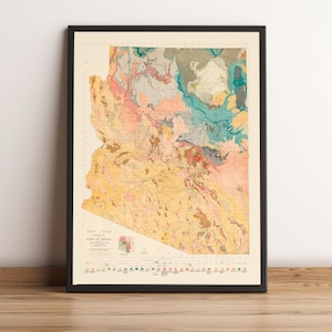 カリフォルニア州の古い地質図 | 1891年カリフォルニア州の 