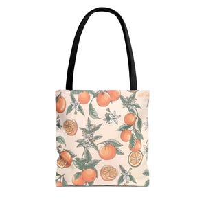Citrus Delight Einkaufstasche - AOP, Obst-Liebhaber-Geschenk, Sommer-Accessoire, umweltfreundliche Einkaufstasche, frische Designs für jeden Anlass