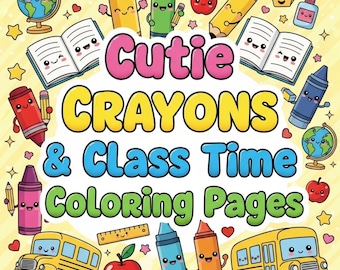 Back To School Coloring Pages, School Coloring Pages, Back To School Coloring And Activities, Fun School Coloring Pages, Cutie Coloring Page