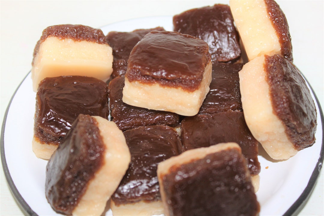 CHOCOLATE PEANUT BUTTER Fudge Cake Bites Chunks Cube Wax Tarts Etsy