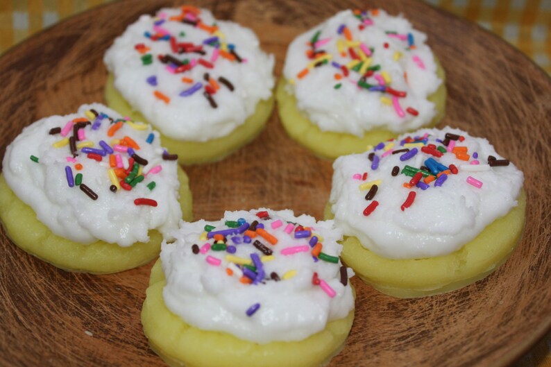 SUGAR COOKIE DOUGH Scented Large Sugar Cookie Wax Tarts Melts Bowl Fillers Decor Highly Scented New