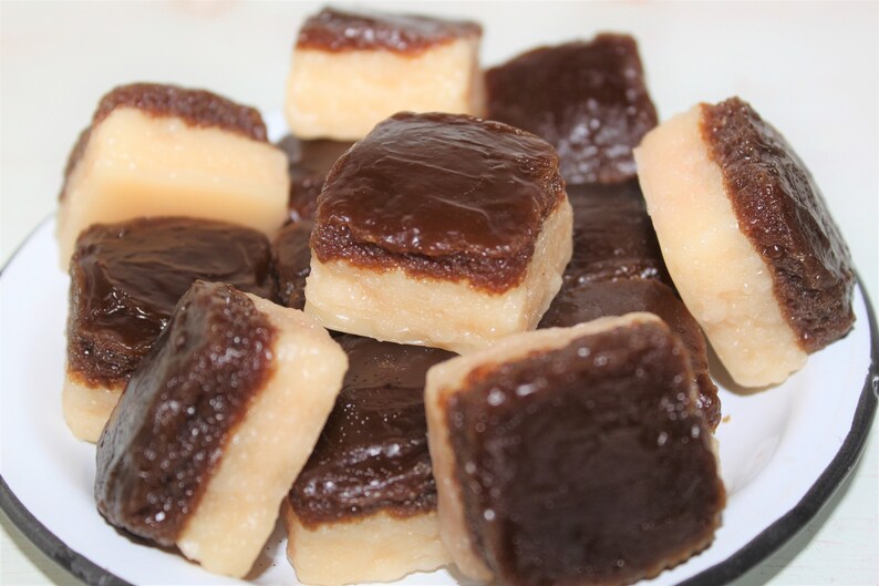 CHOCOLATE PEANUT BUTTER Fudge Cake Bites Chunks Cube Wax Tarts Etsy