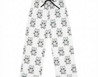 Cute Dragon Couple Pajama Pants – Couple Pajama Pants with Adorable Dragon Design Cozy Matching Sleepwear for Relaxing Nights for Him & Her