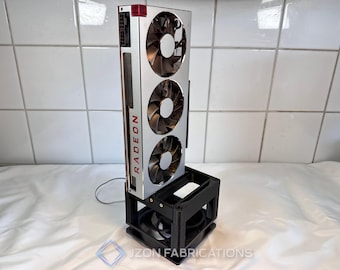 Vertikaler Grafik-Grafikkarten-Steckplatz - Luftstrom-Optimierter Grafikkarten-Stützrahmen mit Ausrichtung für den Grafikkarten-Steckplatz