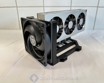 Grafik-Grafikkarten-Display-Rahmen mit 120-mm-Lüfterhalterung