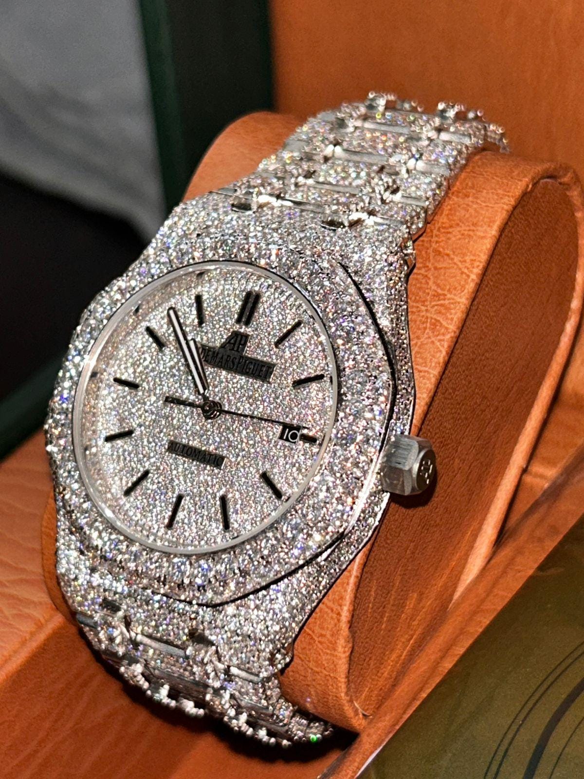 Iced Out Watch - Etsy display picture 1