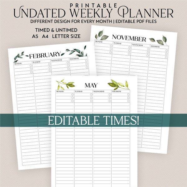 Weekly Planner Vertical Layout Printable A5 Etsy weekly-planner-vertical-layout-printable-a5-etsy