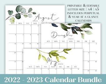 2021 2022 Calendar | Etsy