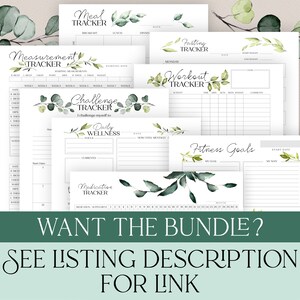 30 Day Challenge Tracker Printable Planner Insert Editable PDF in Sizes ...