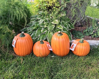 9 inch Artificial Pumpkin.