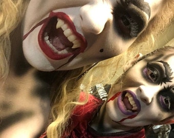 Vampire Teeth (Fangs) for Women, or Teens,  That You Mold to your own Teeth.