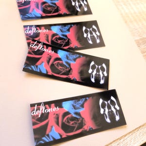 Deftones design wasserfester Aufkleber