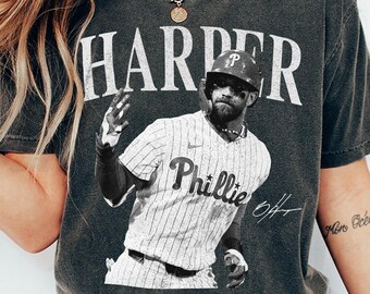 Bryce Harper Philadelphia Baseball Vintage Comfort Colors Shirt