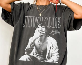 Vintage K-Pop Jungko.ok Comfort Colors Shirt, K-Pop Idol Jeon Jungko.ok Merch World Tour, Das 5. Album