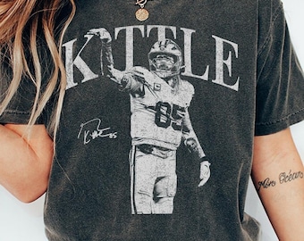 George Kittle Football Vintage Comfort Colors Shirt