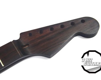 Stratocaster Strat Rosewood Neck | Electric Guitar Replacement Neck. S4