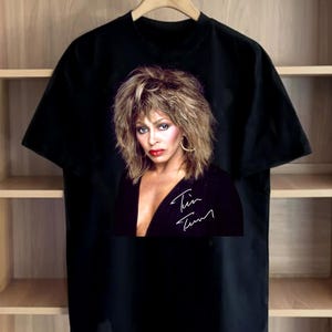 Vintage Tina Turner Signature Shirt