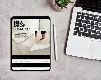 Instagram Templates Neutral Aesthetic | Minimalist Social Media | Canva Editable