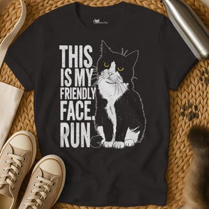 Not Friendly Shirt | Grumpy Cat Shirt | Cat Shirt | Cats Tee Shirt | Cat T Shirt | Kitten Shirt | Sarcastic Shirt | Cat Lover Shirt