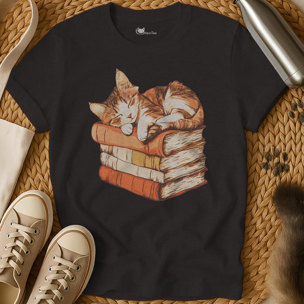 Books Shirt | Reading Shirt | Cat Shirt | Cats Tee Shirt | Cat T Shirt | Kitten Shirt | Sarcastic Shirt | Cat Lover Shirt