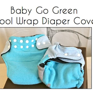 Wool Diaper Cover...PDF Pattern image 1