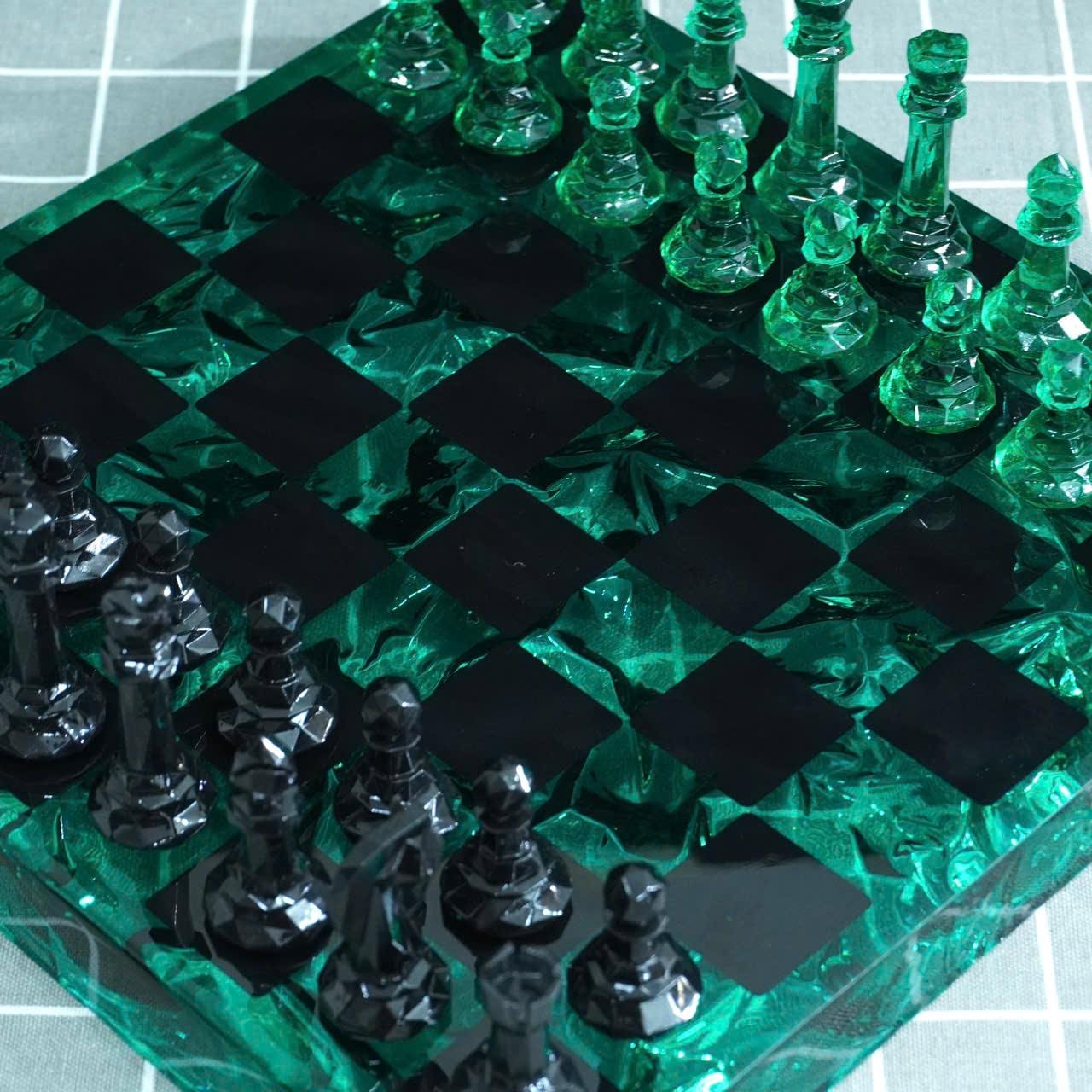 Emerald chessboard - Etsy 日本