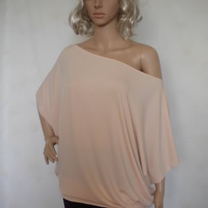 cold shoulder oversized top, off shoulder loose fitting blouse, batwing shirt butterfly top, half sleeve maternity top