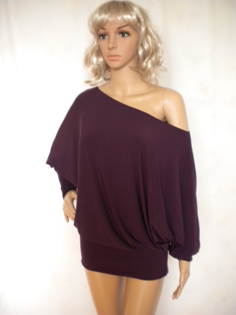oversized batwing tops uk