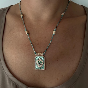 Colette - collier amulette ex-voto