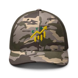 Camouflage trucker hat custom