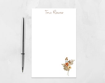 Classic Monogram NOTEPAD - Correspondence Notepad Stationery - Personalized Notepad - Thank You Notes, TO DO Lists, PS1133